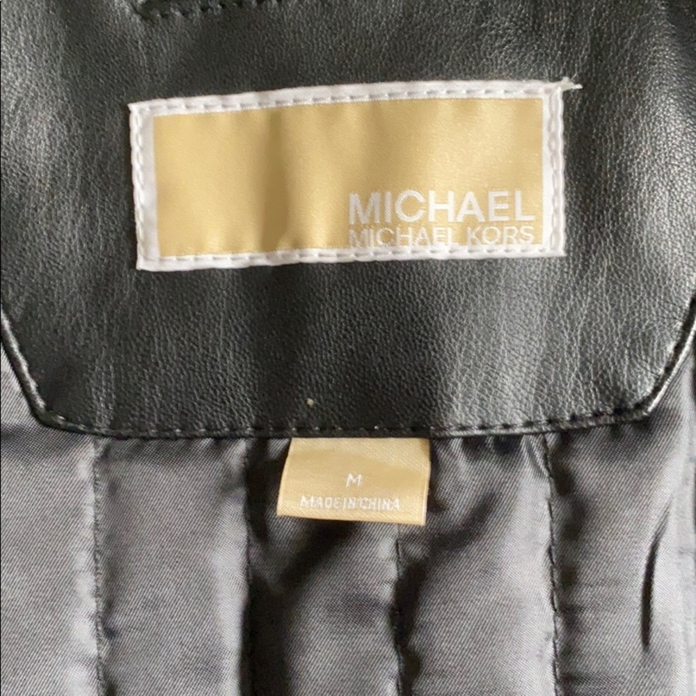 Michael Kors men’s leather jacket. - Picture 3 of 4